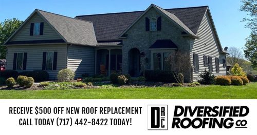 $500 off roof replacement