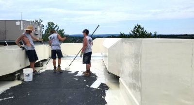 commerical roof coating roofers diversified roofing Hershey pa